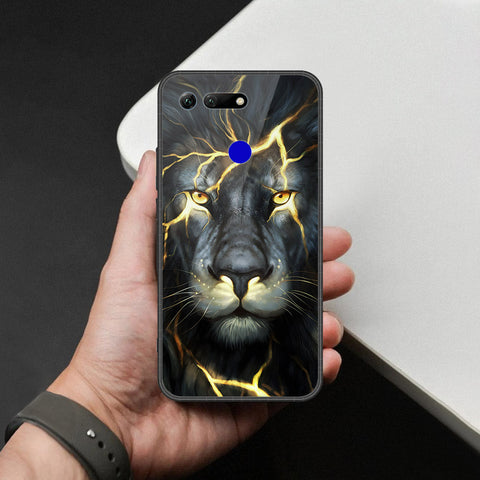 Huawei Honor View 20 Cover - Brave Series - HQ Ultra Shine Premium Infinity Glass Soft Silicon Borders Case