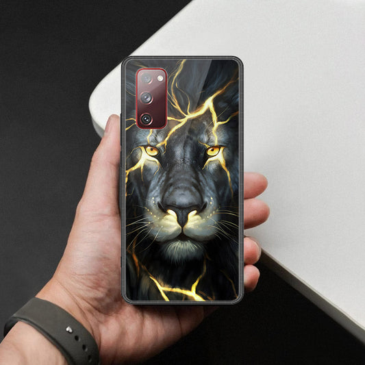 Samsung Galaxy S20 FE Cover - Brave Series - HQ Ultra Shine Premium Infinity Glass Soft Silicon Borders Case