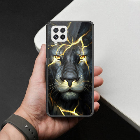 Samsung Galaxy A22 Cover - Brave Series - HQ Ultra Shine Premium Infinity Glass Soft Silicon Borders Case