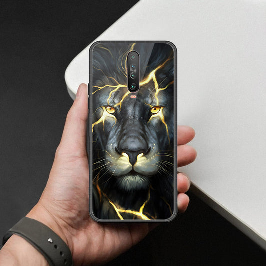 Xiaomi Redmi K30 Cover - Brave Series - HQ Ultra Shine Premium Infinity Glass Soft Silicon Borders Case