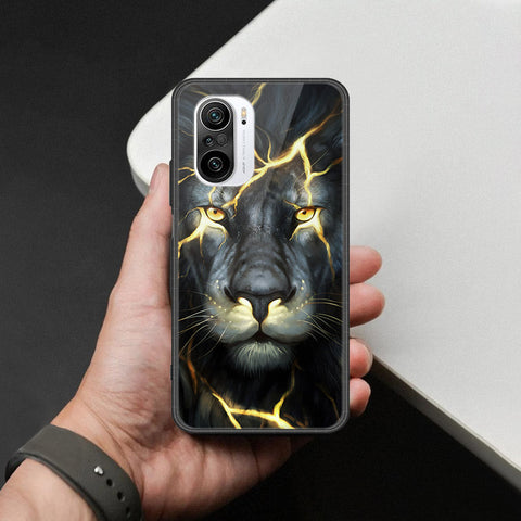 Xiaomi Redmi K40 Pro Plus Cover - Brave Series - HQ Ultra Shine Premium Infinity Glass Soft Silicon Borders Case