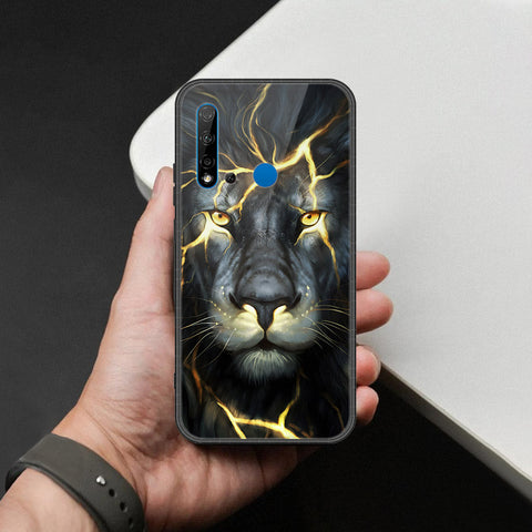 Huawei P20 Lite 2019 Cover - Brave Series - HQ Ultra Shine Premium Infinity Glass Soft Silicon Borders Case