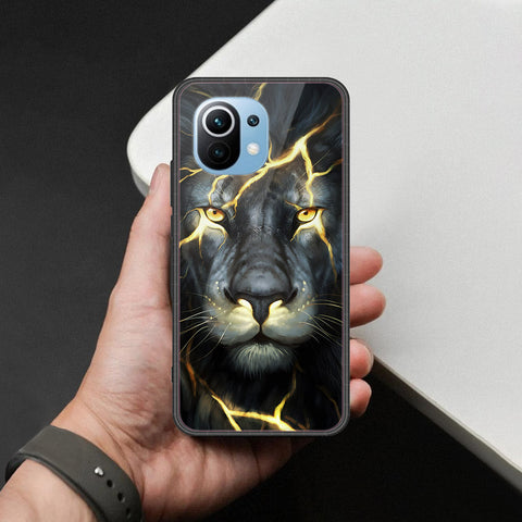 Xiaomi Mi 11 Cover - Brave Series - HQ Ultra Shine Premium Infinity Glass Soft Silicon Borders Case