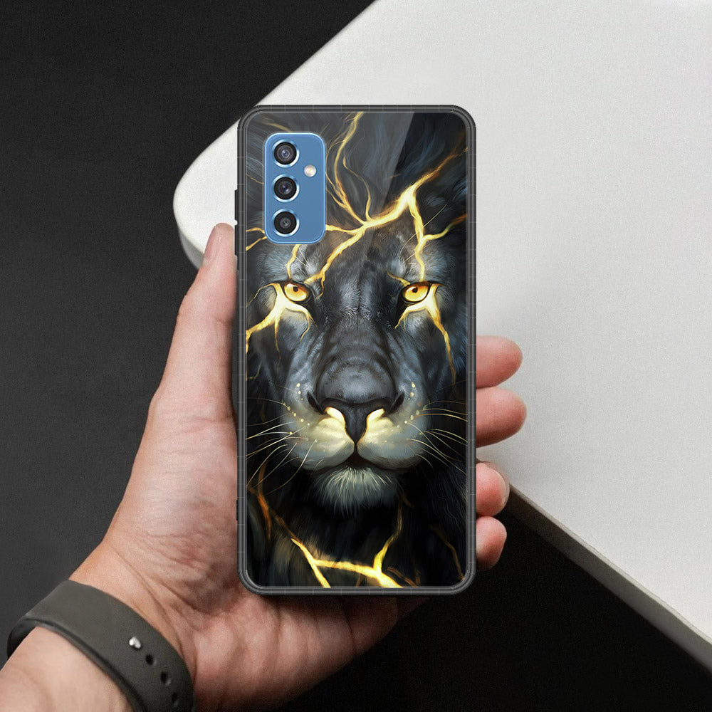 Samsung Galaxy M52 5G Cover - Brave Series - HQ Ultra Shine Premium Infinity Glass Soft Silicon Borders Case