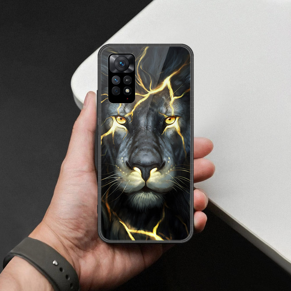 Xiaomi Redmi Note 11 Pro Cover - Brave Series - HQ Ultra Shine Premium Infinity Glass Soft Silicon Borders Case