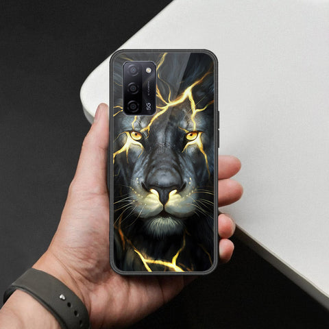 Oppo A55s Cover - Brave Series - HQ Ultra Shine Premium Infinity Glass Soft Silicon Borders Case