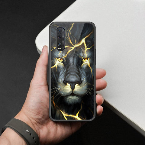 Oppo Find X2 Cover - Brave Series - HQ Ultra Shine Premium Infinity Glass Soft Silicon Borders Case