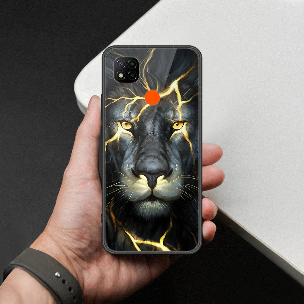 Xiaomi Redmi 9C Cover - Brave Series - HQ Ultra Shine Premium Infinity Glass Soft Silicon Borders Case