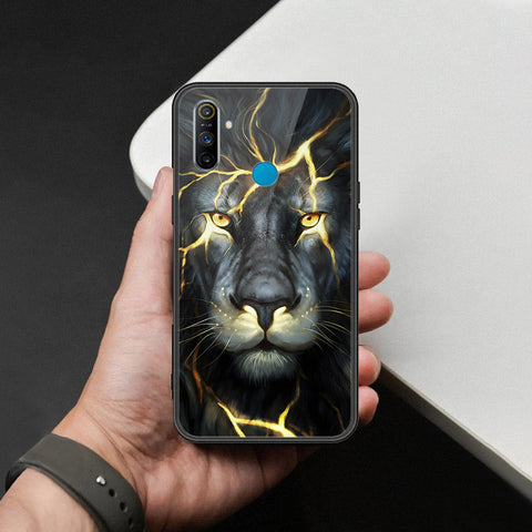 Realme C3 Cover - Brave Series - HQ Ultra Shine Premium Infinity Glass Soft Silicon Borders Case