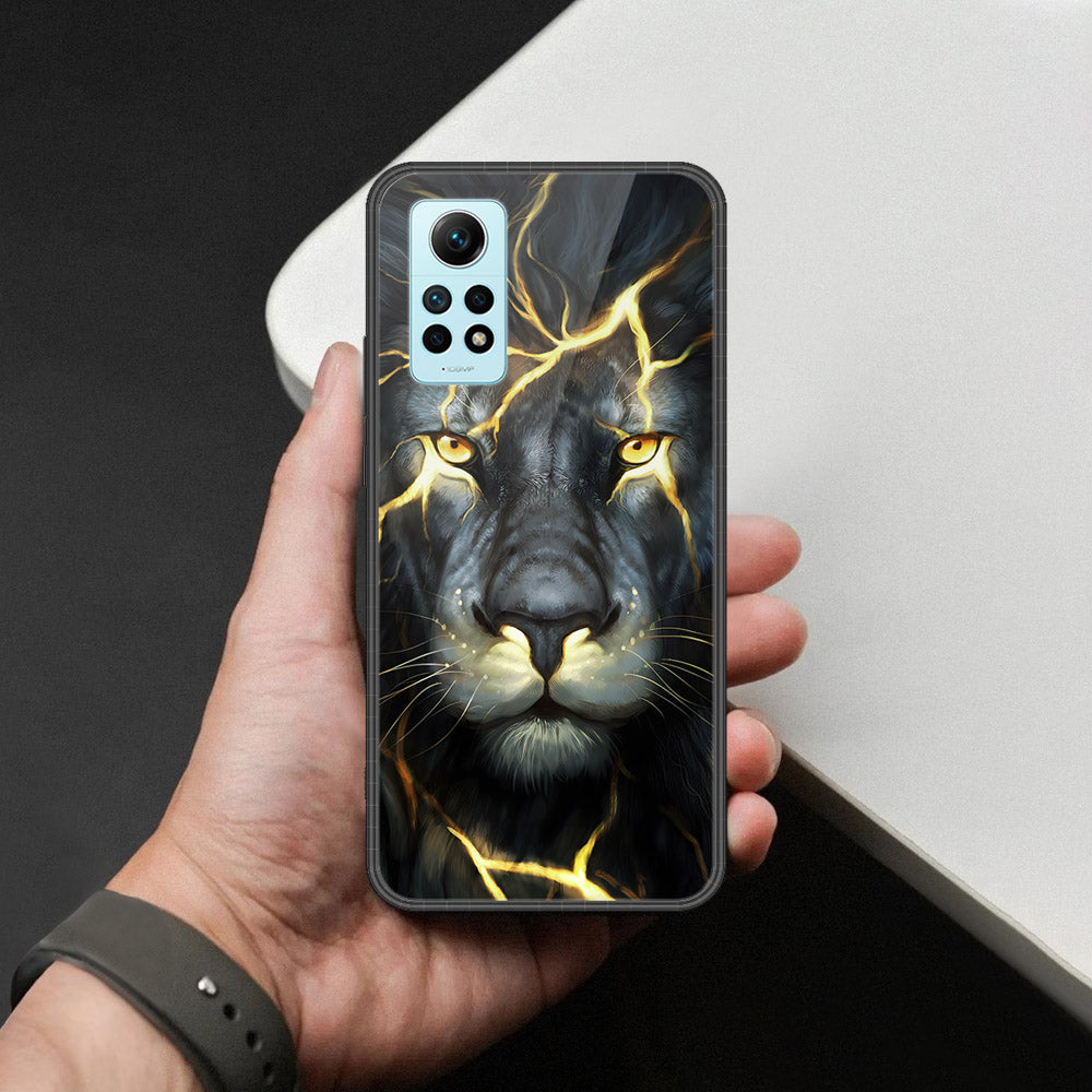 Xiaomi Redmi Note 12 Pro 4G Cover - Brave Series - HQ Ultra Shine Premium Infinity Glass Soft Silicon Borders Case