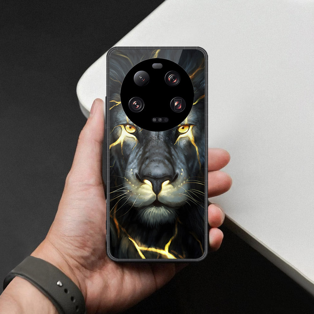 Xiaomi 13 Ultra Cover - Brave Series - HQ Ultra Shine Premium Infinity Glass Soft Silicon Borders Case