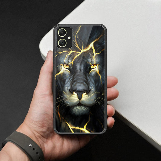 Samsung Galaxy F05 Cover - Brave Series - HQ Ultra Shine Premium Infinity Glass Soft Silicon Borders Case
