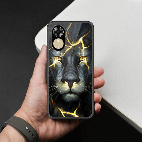 Oppo A17k Cover - Brave Series - HQ Ultra Shine Premium Infinity Glass Soft Silicon Borders Case