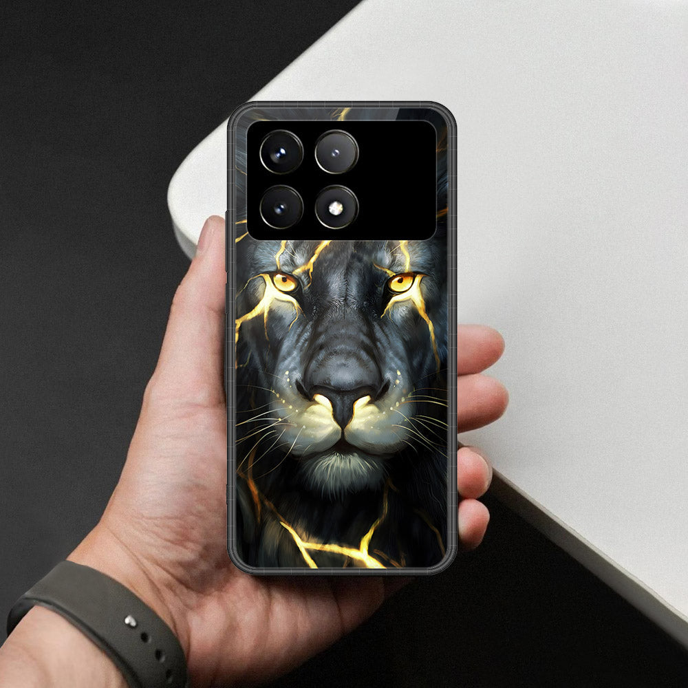Xiaomi Poco F6 Pro Cover - Brave Series - HQ Ultra Shine Premium Infinity Glass Soft Silicon Borders Case