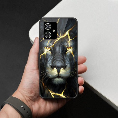 Motorola Moto G64 Cover - Brave Series - HQ Ultra Shine Premium Infinity Glass Soft Silicon Borders Case