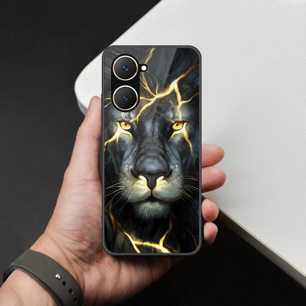 Vivo Y03 Cover - Brave Series - HQ Ultra Shine Premium Infinity Glass Soft Silicon Borders Case
