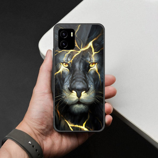 Vivo Y10 Cover - Brave Series - HQ Ultra Shine Premium Infinity Glass Soft Silicon Borders Case