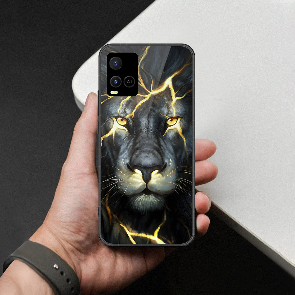 Vivo Y32 Cover - Brave Series - HQ Ultra Shine Premium Infinity Glass Soft Silicon Borders Case