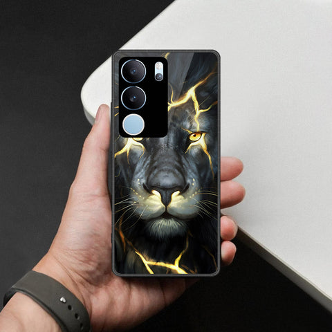 Vivo V29 Pro Cover - Brave Series - HQ Ultra Shine Premium Infinity Glass Soft Silicon Borders Case