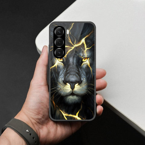 Infinix Hot 60i 4G Cover - Brave Series - HQ Ultra Shine Premium Infinity Glass Soft Silicon Borders Case (Fast Delivery)(AF)