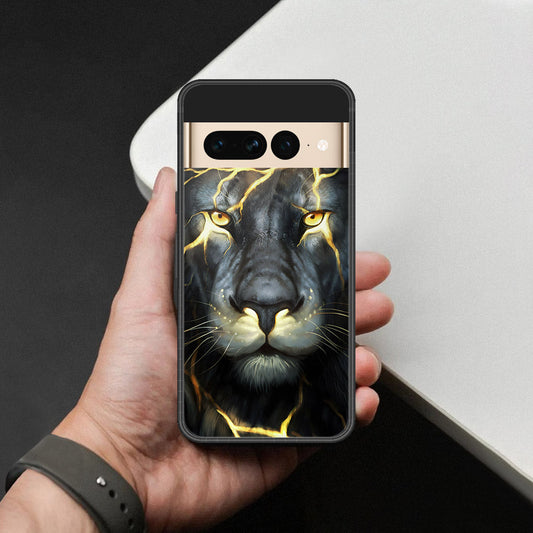 Google Pixel 7 Pro Cover - Brave Series - HQ Ultra Shine Premium Infinity Glass Soft Silicon Borders Case