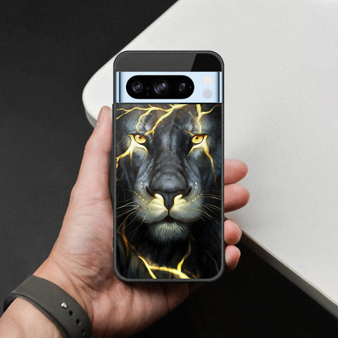 Google Pixel 8 Pro Cover - Brave Series - HQ Ultra Shine Premium Infinity Glass Soft Silicon Borders Case