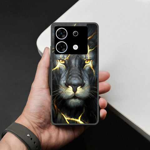 Infinix Zero 30 5G Cover - Brave Series - HQ Ultra Shine Premium Infinity Glass Soft Silicon Borders Case