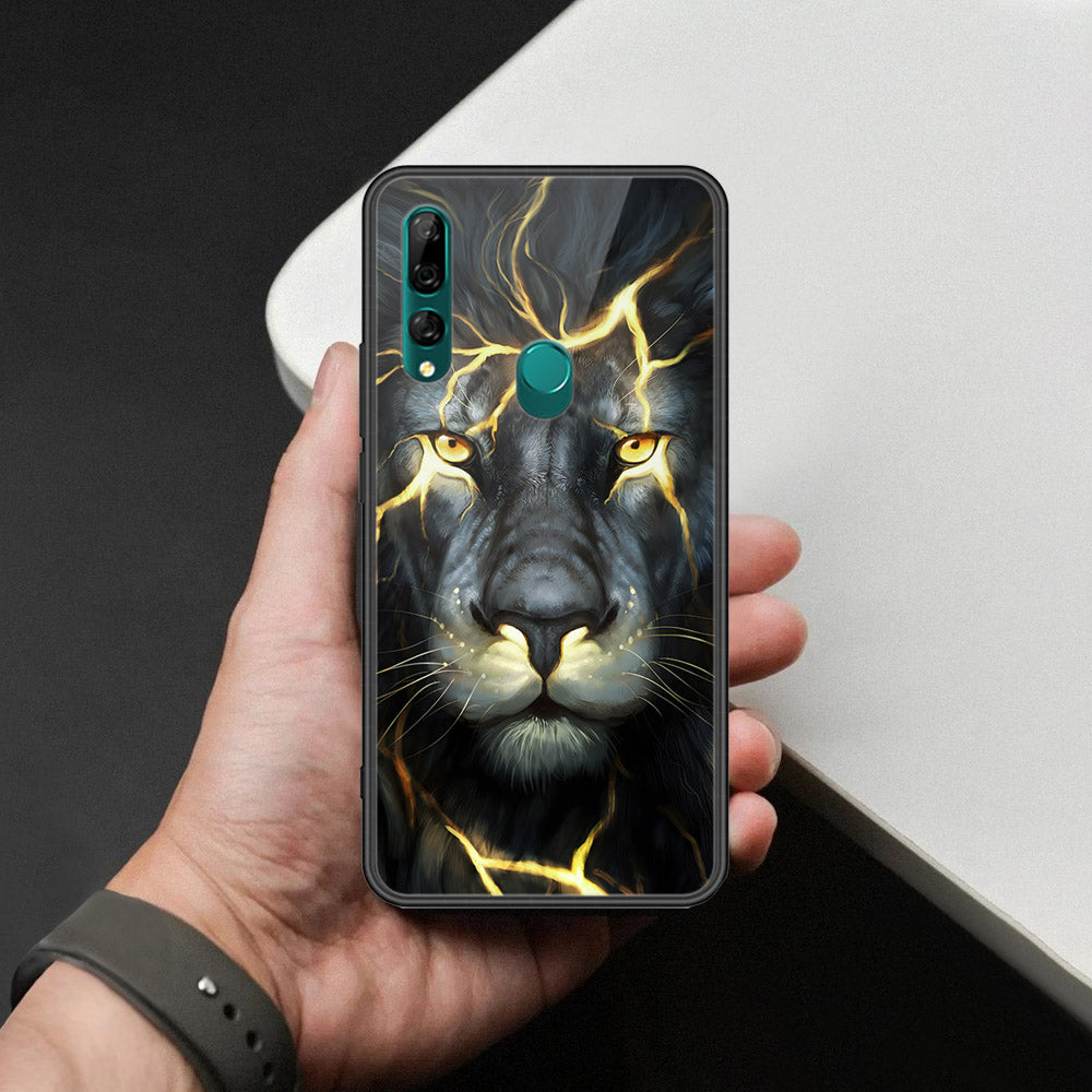 Huawei P Smart Z Cover - Brave Series - HQ Ultra Shine Premium Infinity Glass Soft Silicon Borders Case
