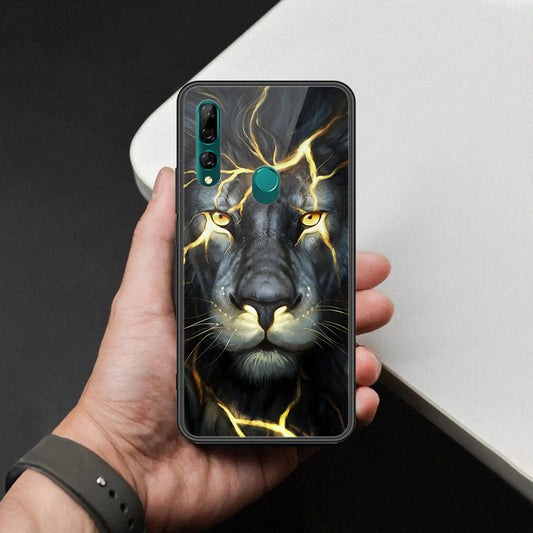 Huawei P Smart Z Cover - Brave Series - HQ Ultra Shine Premium Infinity Glass Soft Silicon Borders Case