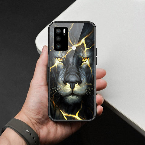 Oppo A16s Cover - Brave Series - HQ Ultra Shine Premium Infinity Glass Soft Silicon Borders Case