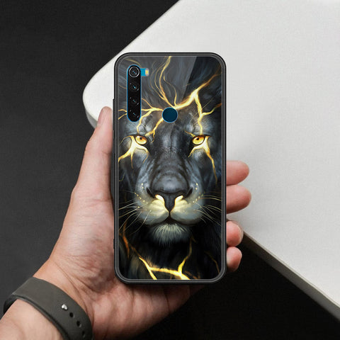 Xiaomi Redmi Note 8 Cover - Brave Series - HQ Ultra Shine Premium Infinity Glass Soft Silicon Borders Case