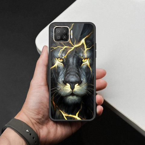 Oppo F17 Cover - Brave Series - HQ Ultra Shine Premium Infinity Glass Soft Silicon Borders Case