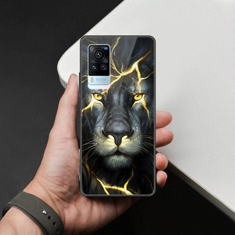 Vivo X60 Cover - Brave Series - HQ Ultra Shine Premium Infinity Glass Soft Silicon Borders Case