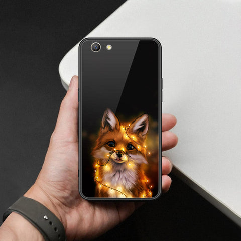 Oppo F1S Cover - Brave Series - HQ Ultra Shine Premium Infinity Glass Soft Silicon Borders Case