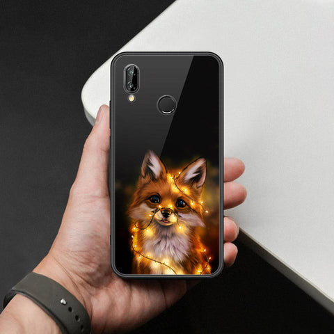 Huawei P20 Lite Cover - Brave Series - HQ Ultra Shine Premium Infinity Glass Soft Silicon Borders Case