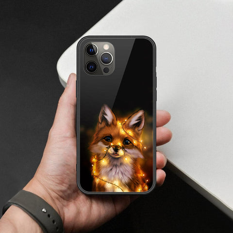 iPhone 12 Pro - Brave Series - HQ Ultra Shine Premium Infinity Glass Soft Silicon Borders Case