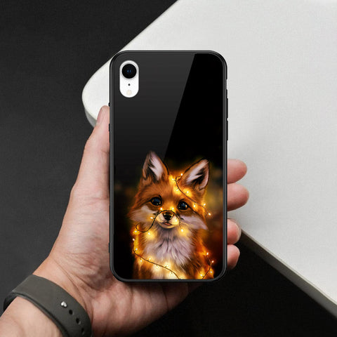 iPhone XR - Brave Series - HQ Ultra Shine Premium Infinity Glass Soft Silicon Borders Case