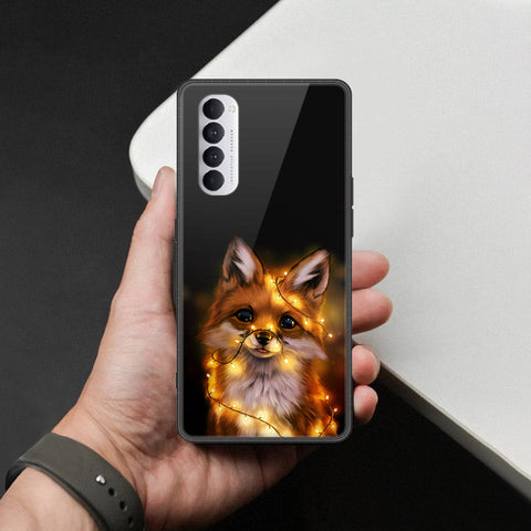 Oppo Reno 4 Pro Cover - Brave Series - HQ Ultra Shine Premium Infinity Glass Soft Silicon Borders Case