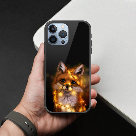 iPhone 13 Pro Max Cover - Brave Series - HQ Ultra Shine Premium Infinity Glass Soft Silicon Borders Case