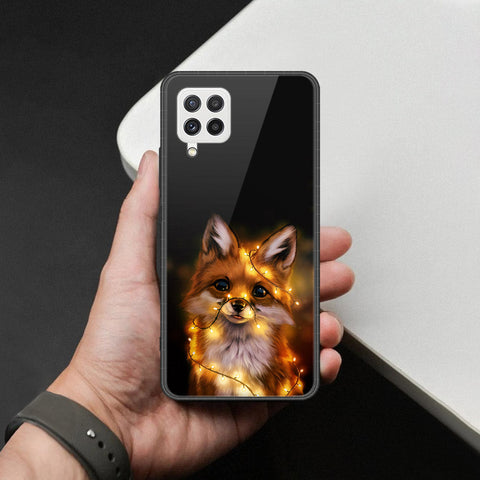 Samsung Galaxy M22 Cover - Brave Series - HQ Ultra Shine Premium Infinity Glass Soft Silicon Borders Case