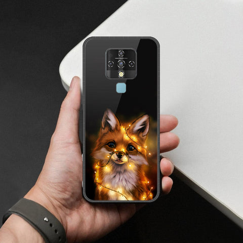 Tecno Camon 16 Cover - Brave Series - HQ Ultra Shine Premium Infinity Glass Soft Silicon Borders Case