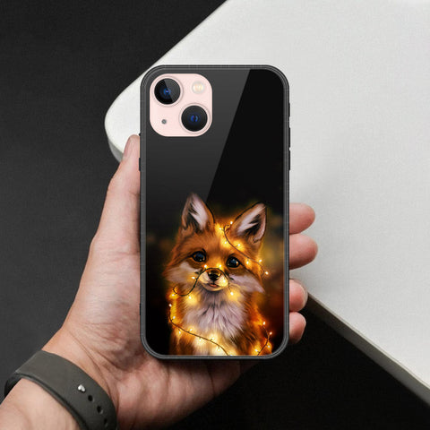 iPhone 14 Plus Cover - Brave Series - HQ Ultra Shine Premium Infinity Glass Soft Silicon Borders Case