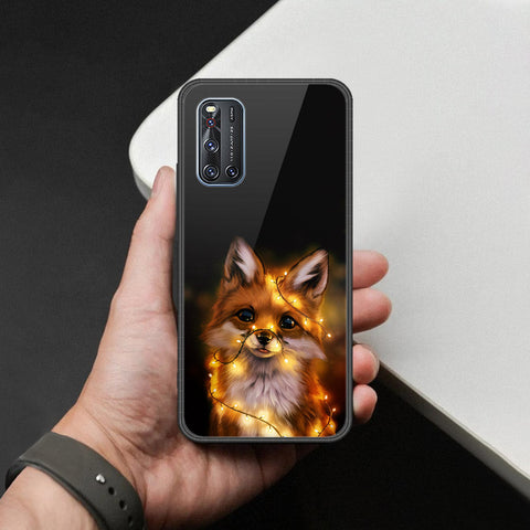Vivo V19 Cover - Brave Series - HQ Ultra Shine Premium Infinity Glass Soft Silicon Borders Case