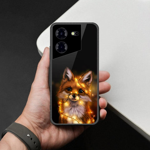 Tecno Pova 5 Pro Cover - Brave Series - HQ Ultra Shine Premium Infinity Glass Soft Silicon Borders Case