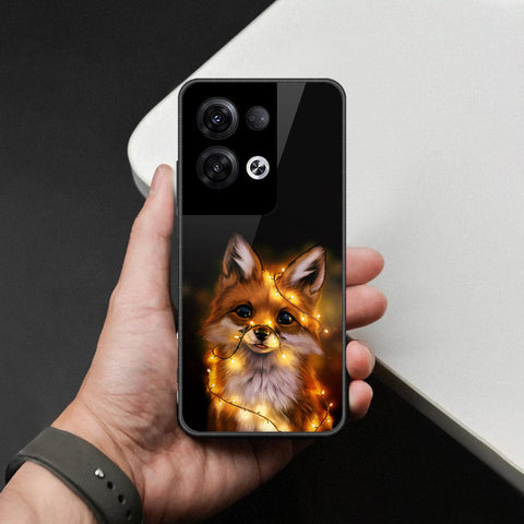 Oppo Reno 8 Pro Plus Cover - Brave Series - HQ Ultra Shine Premium Infinity Glass Soft Silicon Borders Case