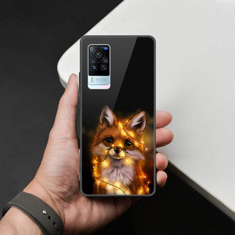 Vivo X60 Cover - Brave Series - HQ Ultra Shine Premium Infinity Glass Soft Silicon Borders Case