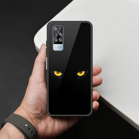 Vivo Y51s Cover - Brave Series - HQ Ultra Shine Premium Infinity Glass Soft Silicon Borders Case