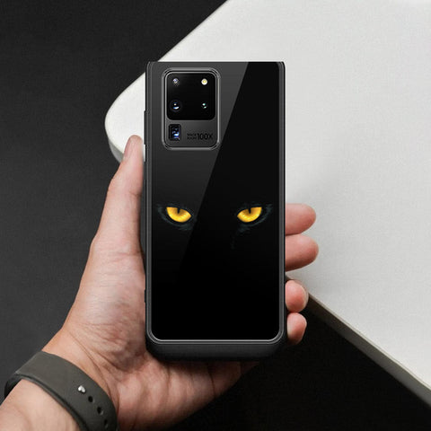 Samsung Galaxy S20 Ultra Cover - Brave Series - HQ Ultra Shine Premium Infinity Glass Soft Silicon Borders Case