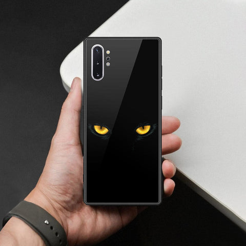 Samsung Galaxy Note 10 Plus Cover - Brave Series - HQ Ultra Shine Premium Infinity Glass Soft Silicon Borders Case