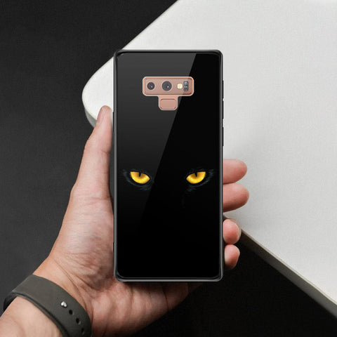 Samsung Galaxy Note 9 Cover - Brave Series - HQ Ultra Shine Premium Infinity Glass Soft Silicon Borders Case